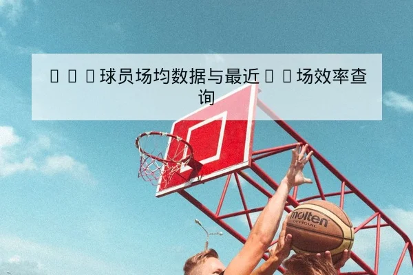 NBA球员场均数据与最近10场效率查询